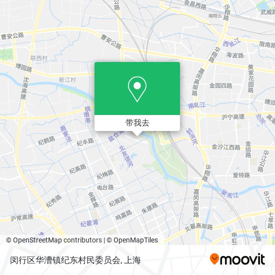 闵行区华漕镇纪东村民委员会地图