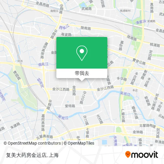 复美大药房金运店地图