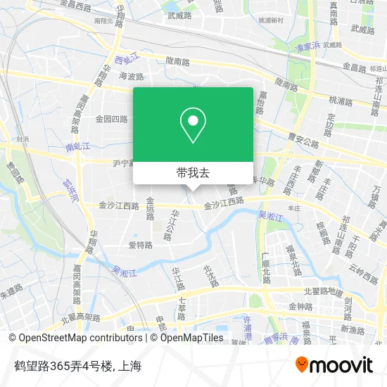 鹤望路365弄4号楼地图