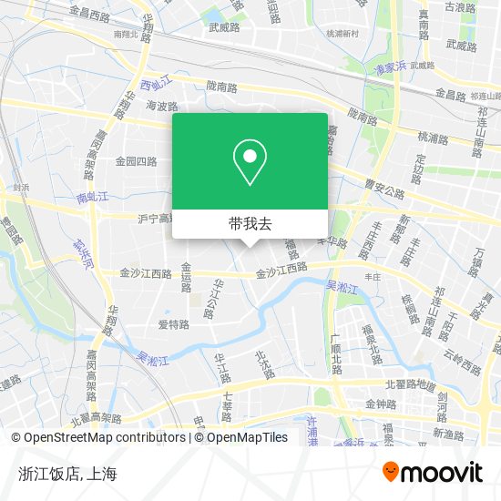 浙江饭店地图