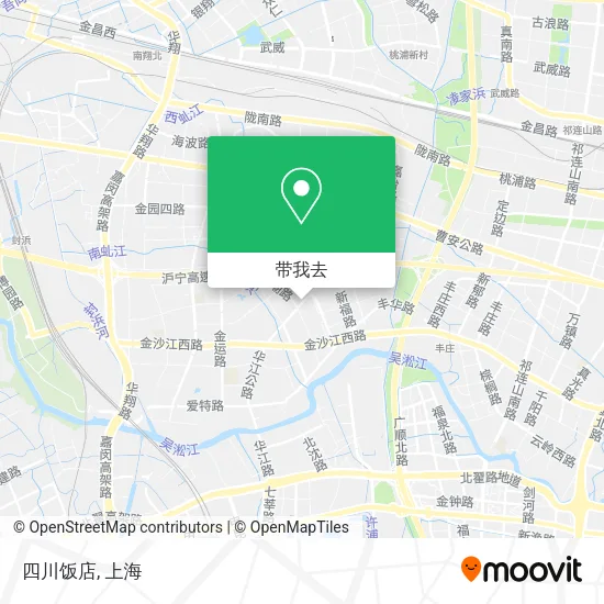 四川饭店地图