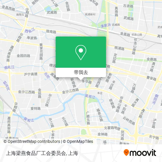 上海梁燕食品厂工会委员会地图