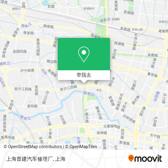 上海普建汽车修理厂地图