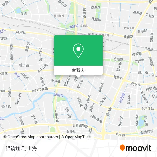 眼镜通讯地图
