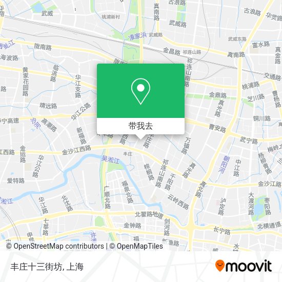 丰庄十三街坊地图