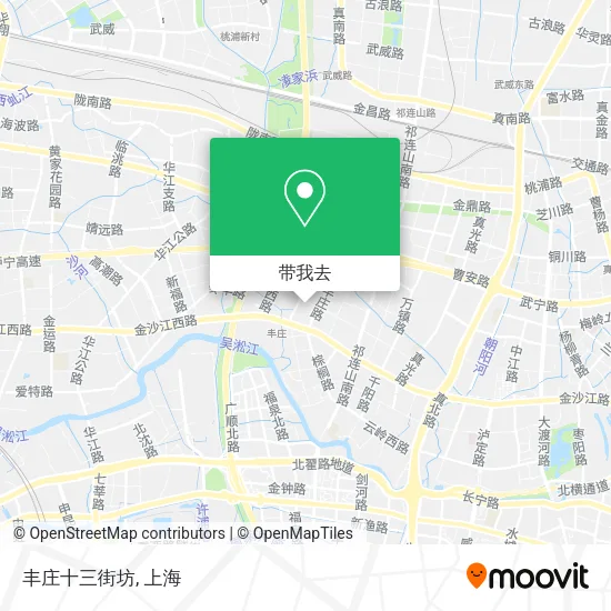 丰庄十三街坊地图