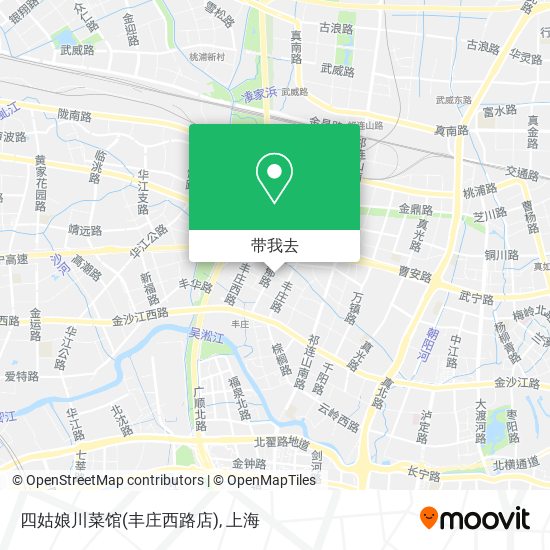 四姑娘川菜馆(丰庄西路店)地图