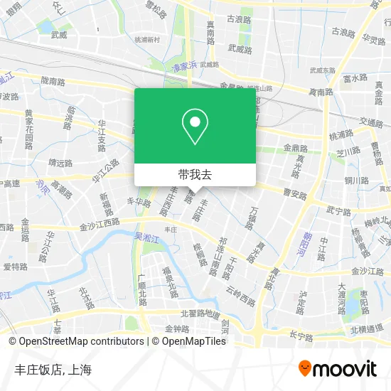 丰庄饭店地图