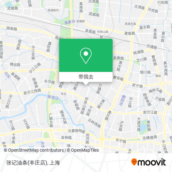 张记油条(丰庄店)地图