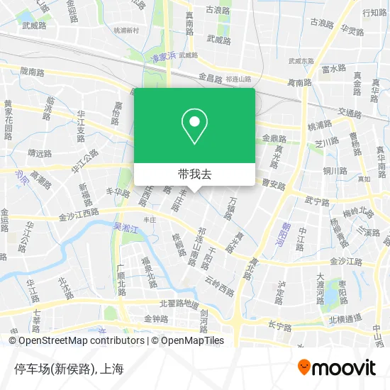 停车场(新侯路)地图