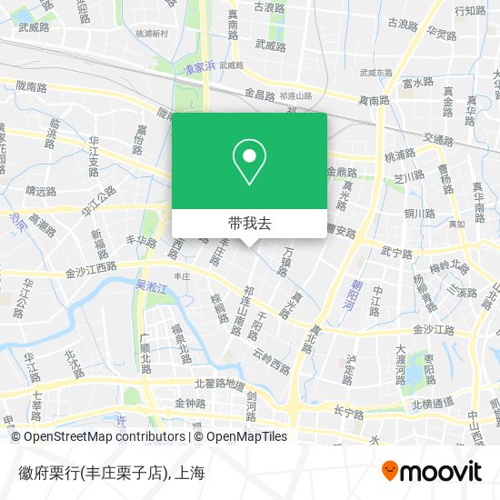 徽府栗行(丰庄栗子店)地图