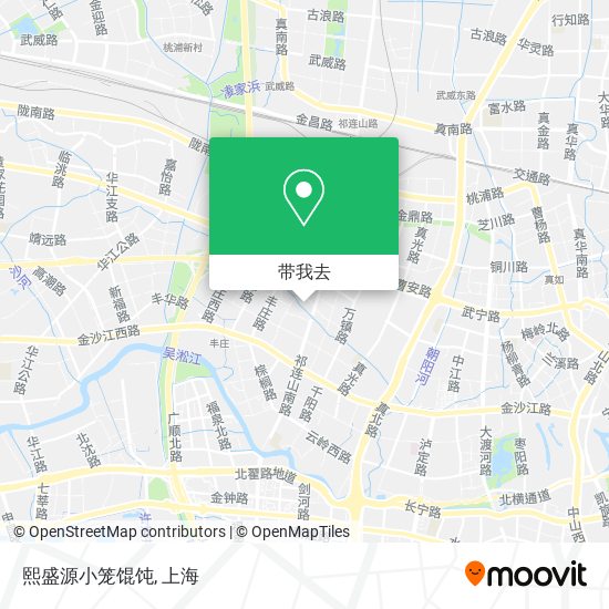 熙盛源小笼馄饨地图