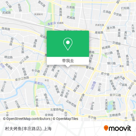 村夫烤鱼(丰庄路店)地图