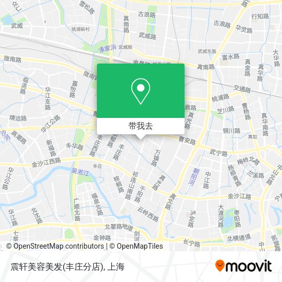 震轩美容美发(丰庄分店)地图