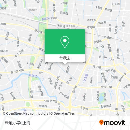 绿地小学地图