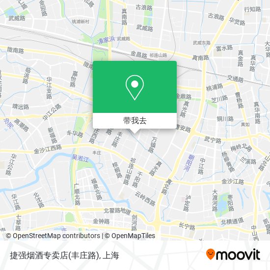 捷强烟酒专卖店(丰庄路)地图