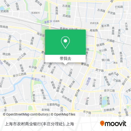 上海市农村商业银行(丰庄分理处)地图