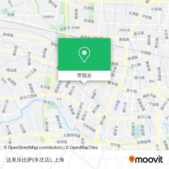 达美乐比萨(丰庄店)地图