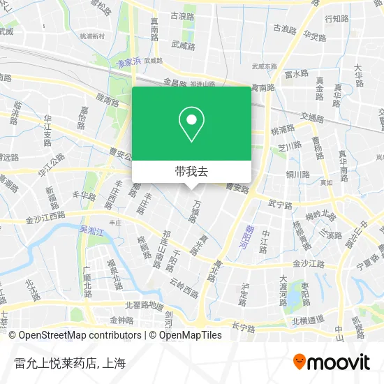 雷允上悦莱药店地图