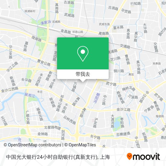 中国光大银行24小时自助银行(真新支行)地图