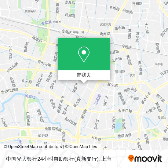 中国光大银行24小时自助银行(真新支行)地图