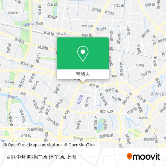 百联中环购物广场-停车场地图