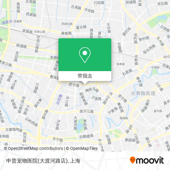 申普宠物医院(大渡河路店)地图