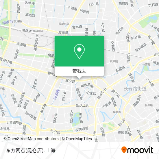 东方网点(昆仑店)地图