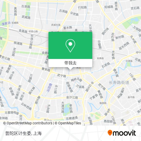 普陀区计生委地图
