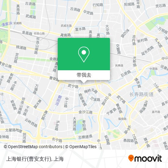 上海银行(曹安支行)地图