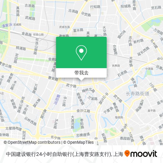 中国建设银行24小时自助银行(上海曹安路支行)地图