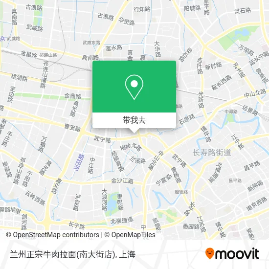 兰州正宗牛肉拉面(南大街店)地图