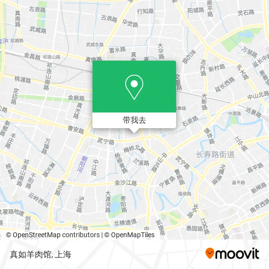 真如羊肉馆地图