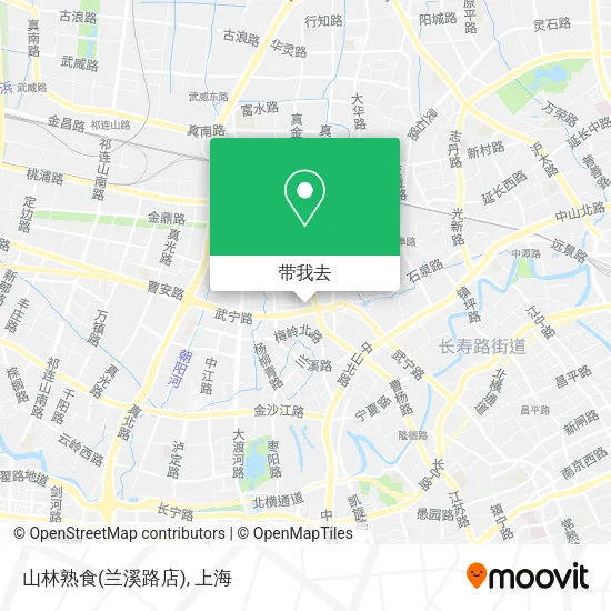 山林熟食(兰溪路店)地图