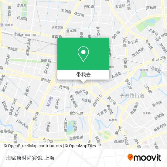 海赋康时尚宾馆地图