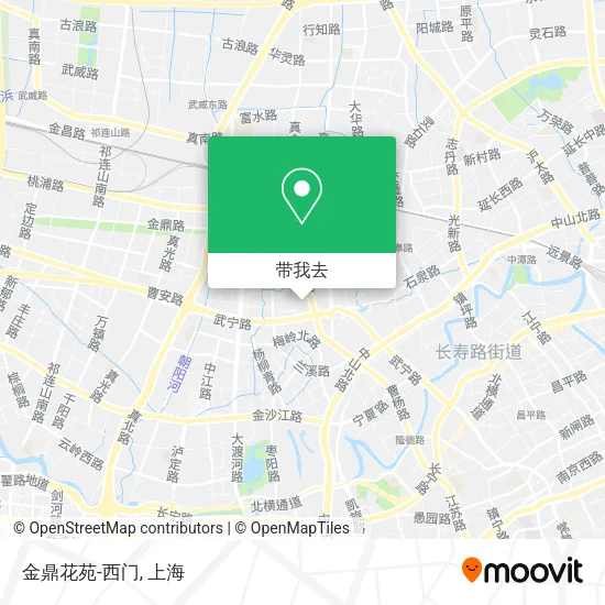 金鼎花苑-西门地图