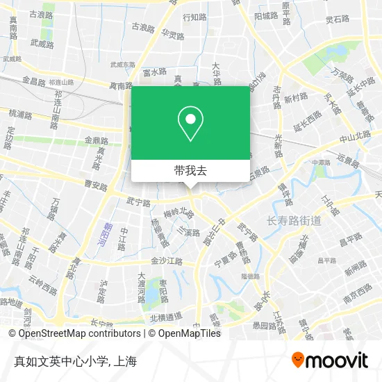 真如文英中心小学地图