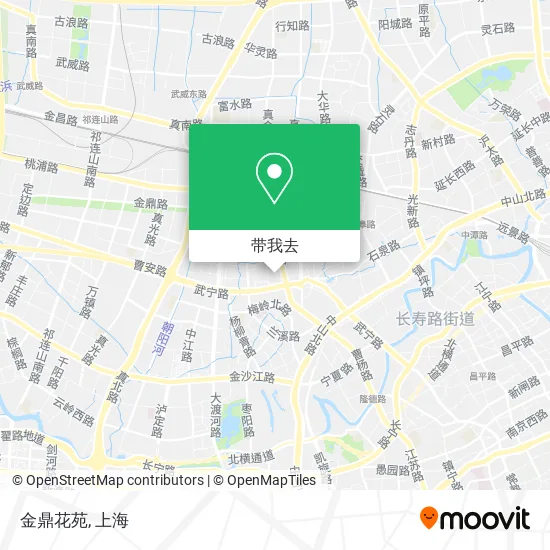 金鼎花苑地图