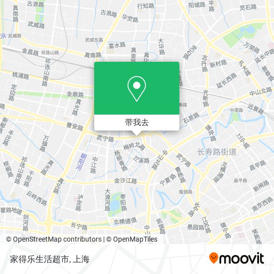 家得乐生活超市地图