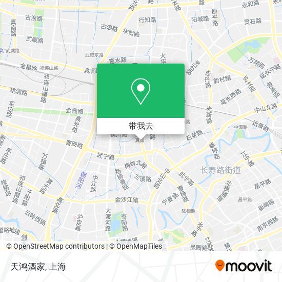 天鸿酒家地图