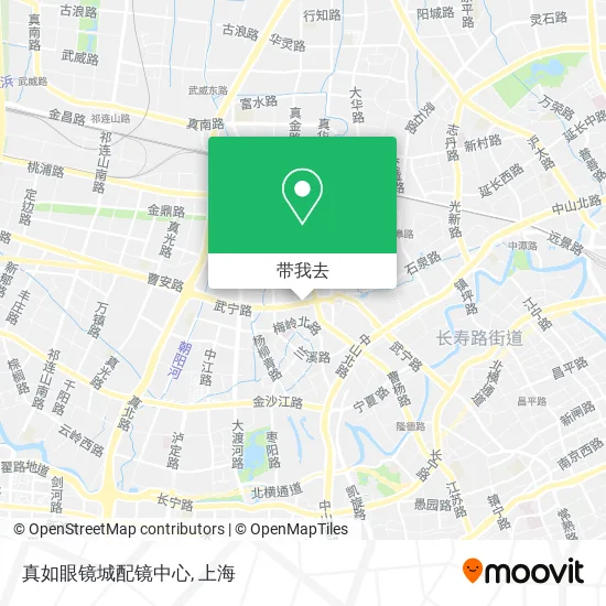 真如眼镜城配镜中心地图