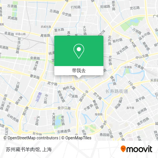 苏州藏书羊肉馆地图