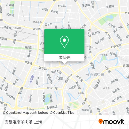 安徽淮南羊肉汤地图