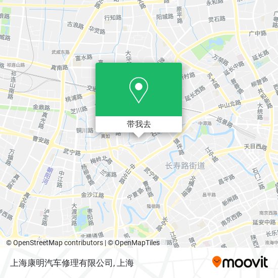 上海康明汽车修理有限公司地图