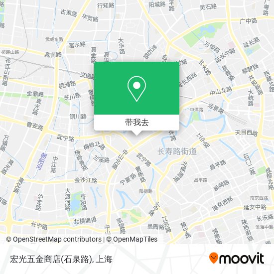 宏光五金商店(石泉路)地图