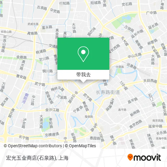宏光五金商店(石泉路)地图
