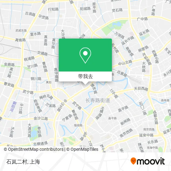 石岚二村地图