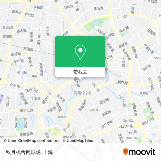 秋月枫舍网球场地图