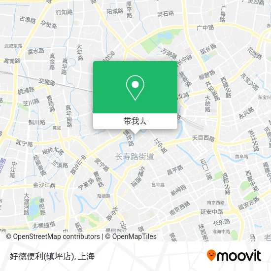好德便利(镇坪店)地图