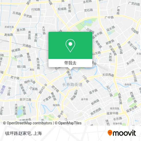 镇坪路赵家宅地图
